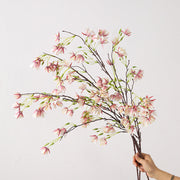 39 Inch Artificial Elaeocarpus Blossom Branches Bulk Wholesale - 10 Pcs Silk Flower Stems