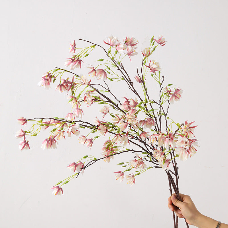 39 Inch Artificial Elaeocarpus Blossom Branches Bulk Wholesale - 10 Pcs Silk Flower Stems