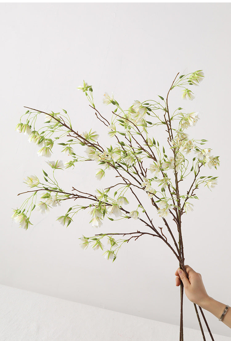 39 Inch Artificial Elaeocarpus Blossom Branches Bulk Wholesale - 10 Pcs Silk Flower Stems