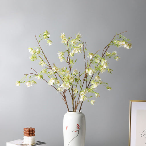 39 Inch Artificial Elaeocarpus Blossom Branches Bulk Wholesale - 10 Pcs Silk Flower Stems