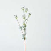 28 Inch Emilia Sonchifolia Spray Branches, 10 Pcs Purple Artificial Flowers, Faux Silk