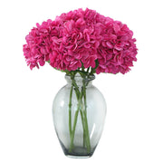 Endless Hydrangea Stems 12 Inch Real Touch Artificial Flowers Bulk Wholesale Realistic Silk Hydrangeas