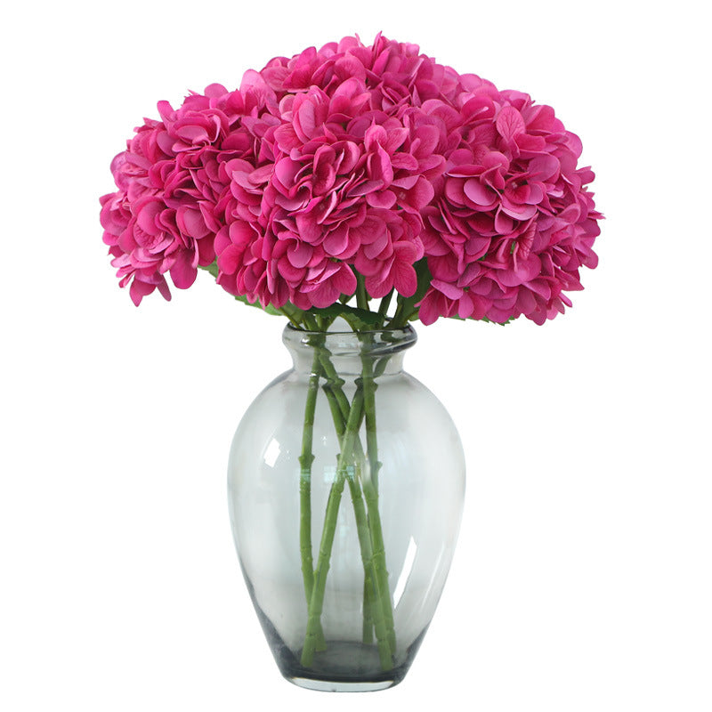 Endless Hydrangea Stems 12 Inch Real Touch Artificial Flowers Bulk Wholesale Realistic Silk Hydrangeas