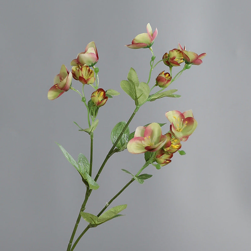 21 Inch Artificial Silk Eranthis Branch Stems, 10 Pcs Bulk Pack
