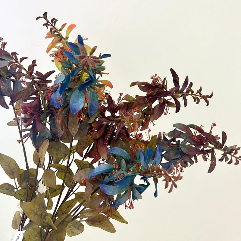 24 Inch Erythrina Artificial Flower Stems 10 Pcs Autumnal Colors Silk Floral Arrangements