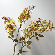 24 Inch Erythrina Artificial Flower Stems 10 Pcs Autumnal Colors Silk Floral Arrangements
