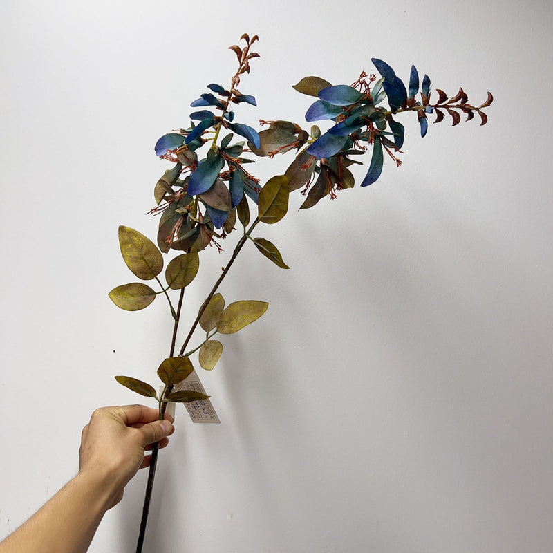 24 Inch Erythrina Artificial Flower Stems 10 Pcs Autumnal Colors Silk Floral Arrangements