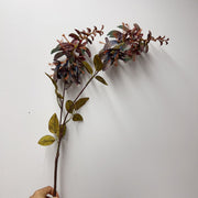 24 Inch Erythrina Artificial Flower Stems 10 Pcs Autumnal Colors Silk Floral Arrangements