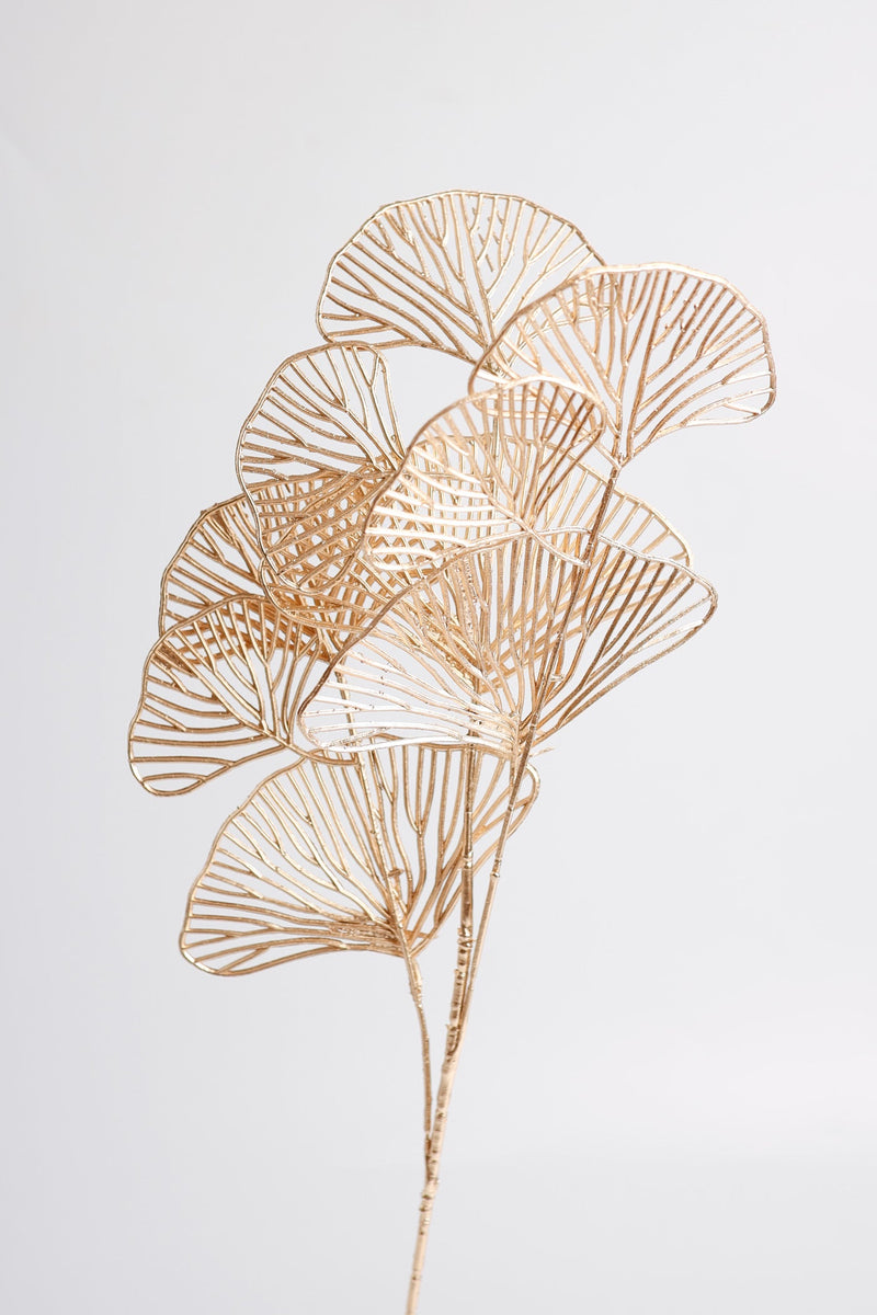 Artificial Golden Eucalyptus Leaves 50 Pcs Bulk Silk Foliage for Floral Arrangements