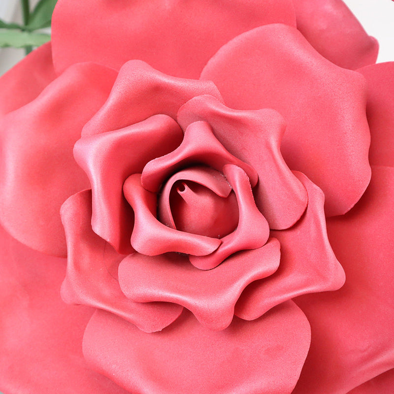 Extra Large Artificial Rose Flower Heads, Bulk Wholesale, Giant Size for Wedding Party Photography Decor