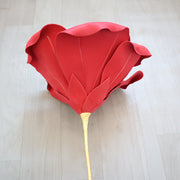 Extra Large Artificial Rose Flower Heads, Bulk Wholesale, Giant Size for Wedding Party Photography Decor