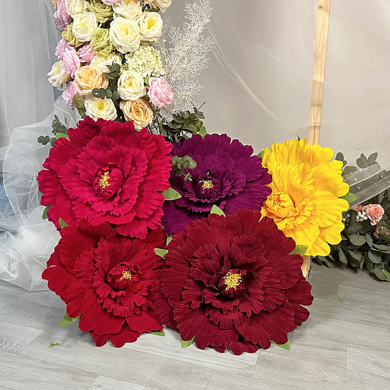 31 Inch Extra Large Artificial Peony Stems 2025 Modern Romance Wedding Bulk Wholesale