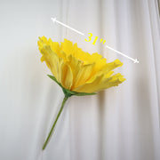 31 Inch Extra Large Giant Artificial Peony Stems Bulk - 10 Pcs Silk Flower Stems for Hotel Lobby Decor