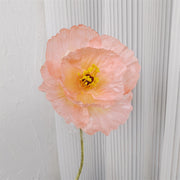 41 Inch Extra Large Artificial Silk Poppy Flowers, Long Stems, Bulk Wholesale for Tall Vases