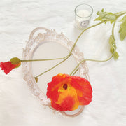 41 Inch Extra Large Artificial Silk Poppy Flowers, Long Stems, Bulk Wholesale for Tall Vases