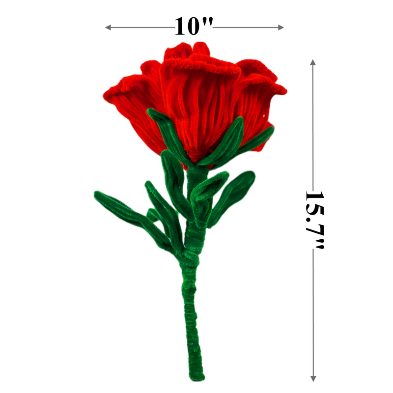 Extra Large Plush Rose Head Flower - Bulk Wholesale Photo Mall Prop, Soft Decorative Bloom