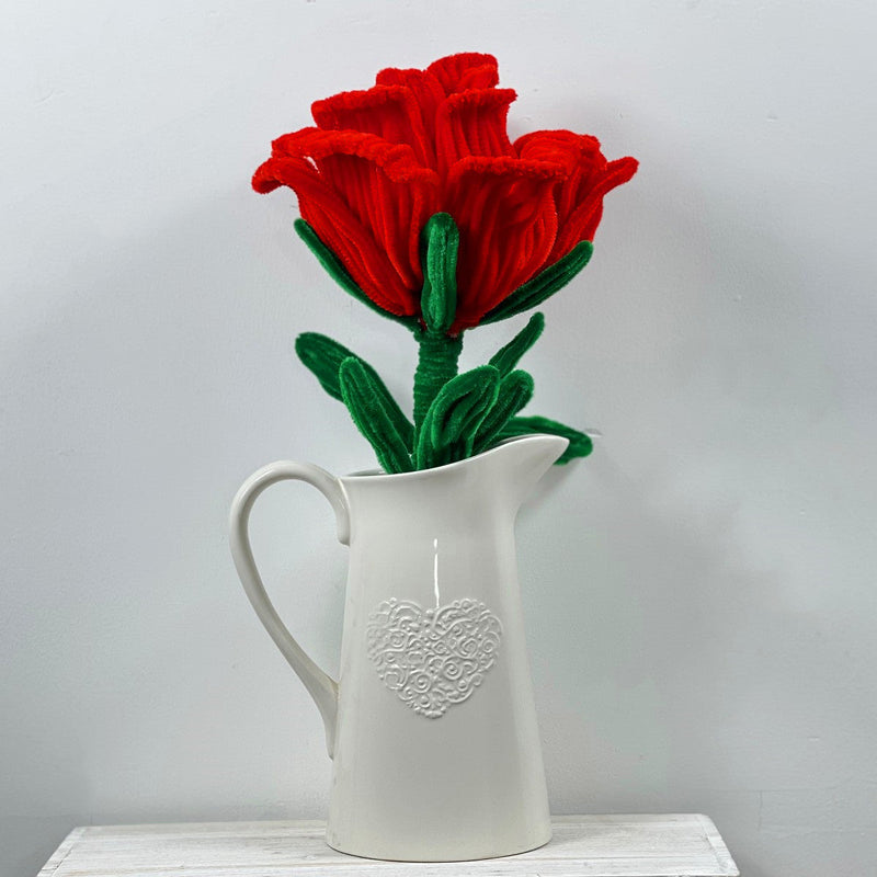 Extra Large Plush Rose Head Flower - Bulk Wholesale Photo Mall Prop, Soft Decorative Bloom