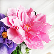 Extra Large Lotus Foam Flower Heads Bulk Quantity Giant Artificial Flowers for Decor