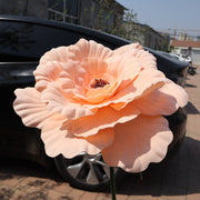 31 Inch Extra Large Artificial Peony Flower Heads Bulk for Wedding Party Photography Mall Shop