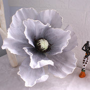 Extra Large Artificial Poppy Flower Heads Bulk Quantity for Photo Props