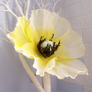 Extra Large Artificial Poppy Flower Heads Bulk Quantity for Photo Props
