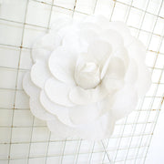 Extra Large Rose Flower Heads with Glitter, Bulk Quantity, Artificial Decorative Props