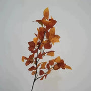 39 Inch Extra Tall Autumn Fagus Leaf Plum Branches 6 Stems Fall Artificial Plants