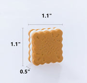 Artificial Gingerbread Cookie Decorations 12 Pcs Realistic Biscuits Christmas Ornaments