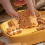 Artificial Gingerbread Cookie Decorations 12 Pcs Realistic Biscuits Christmas Ornaments