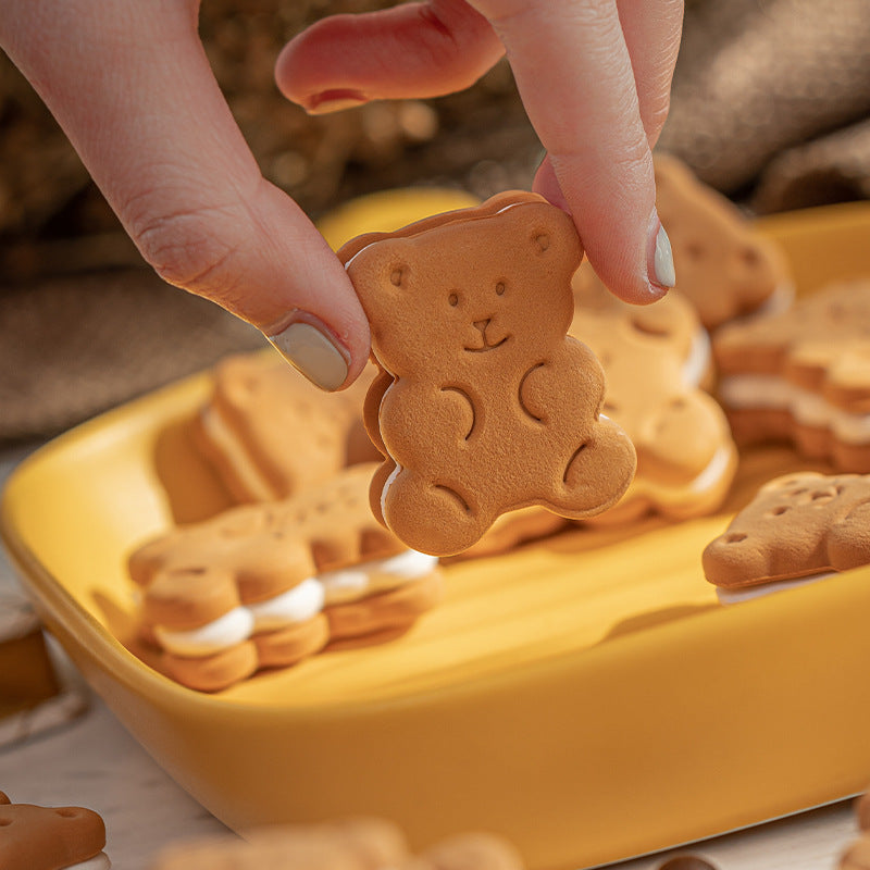 Artificial Gingerbread Cookie Decorations 12 Pcs Realistic Biscuits Christmas Ornaments