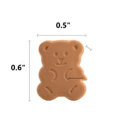 Artificial Gingerbread Cookie Decorations 12 Pcs Realistic Biscuits Christmas Ornaments
