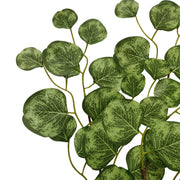 6 Pcs 25 Inch Artificial Eucalyptus Stems with Leaves for Floral Arrangements Fall Decorations