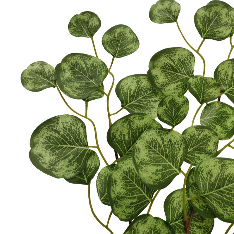 6 Pcs 25 Inch Artificial Eucalyptus Stems with Leaves for Floral Arrangements Fall Decorations