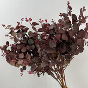 27.5 Inch Artificial Silk Eucalyptus Leaves Branches 10 Pcs Bulk Floral Arrangement