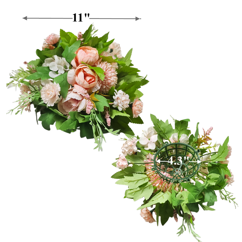 Artificial Flower Balls Bulk 6 Pcs Wedding Centerpieces Bouquet Arrangement Silk
