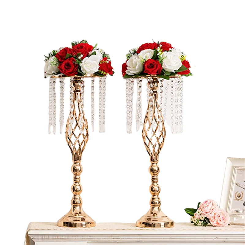 2 Pcs Artificial Flower Ball Bouquet for Wedding Centerpiece, Silk Floral Arrangement