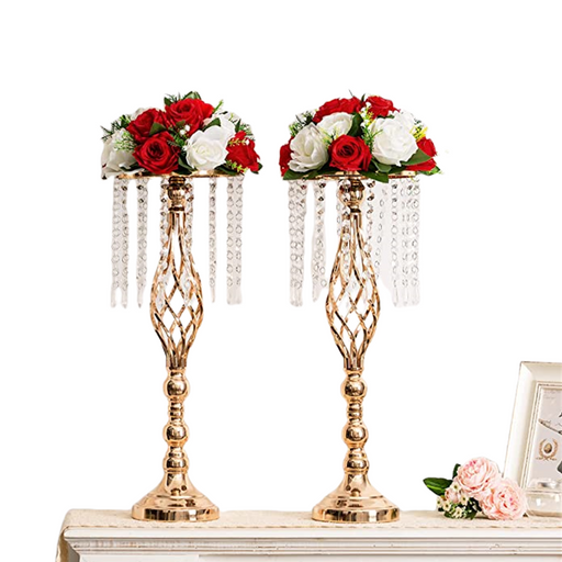2 Pcs Artificial Flower Ball Bouquet for Wedding Centerpiece, Silk Floral Arrangement