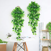 Artificial Ivy Hanging Garland Set for Hanging Basket, Bulk Wholesale, Green Vines, Durable Artificial Foliage