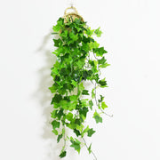 Artificial Ivy Hanging Garland Set for Hanging Basket, Bulk Wholesale, Green Vines, Durable Artificial Foliage