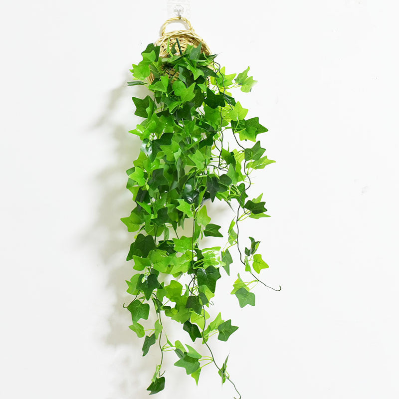 Artificial Ivy Hanging Garland Set for Hanging Basket, Bulk Wholesale, Green Vines, Durable Artificial Foliage