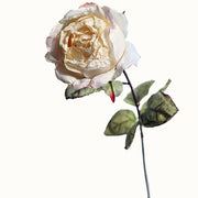 26 Inch Quicksand Silk Roses Stems, 10 Pcs Bulk Fall Artificial Flowers