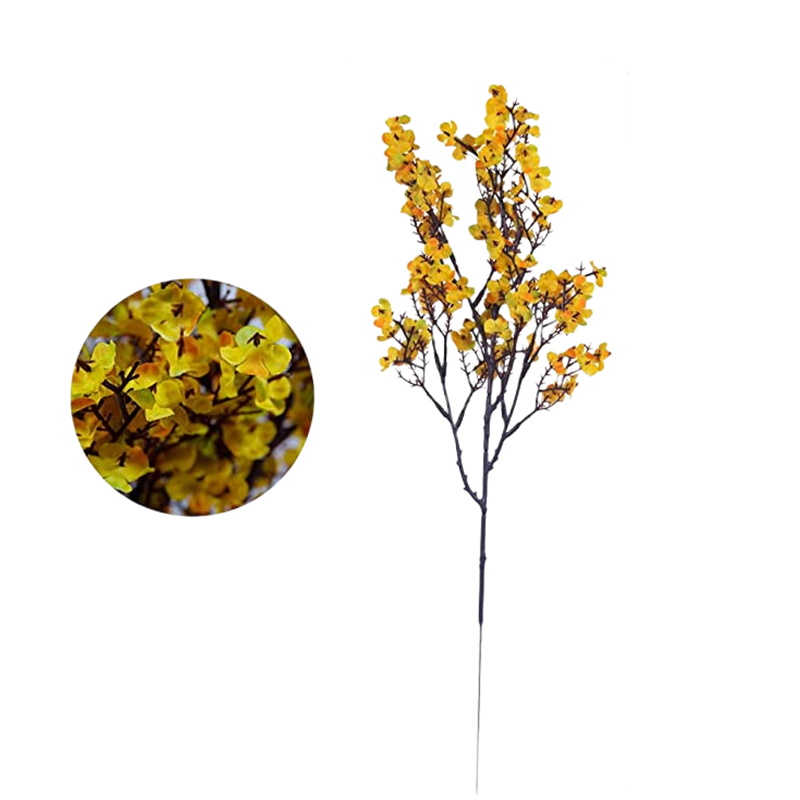 19 Inch Silk Faux Baby's Breath Artificial Flowers for DIY Bouquets and Home Decor
