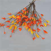 37 Inch Artificial Fall Leaves Spray 10 Pcs Autumn Leaves for Home Floral Arrangement