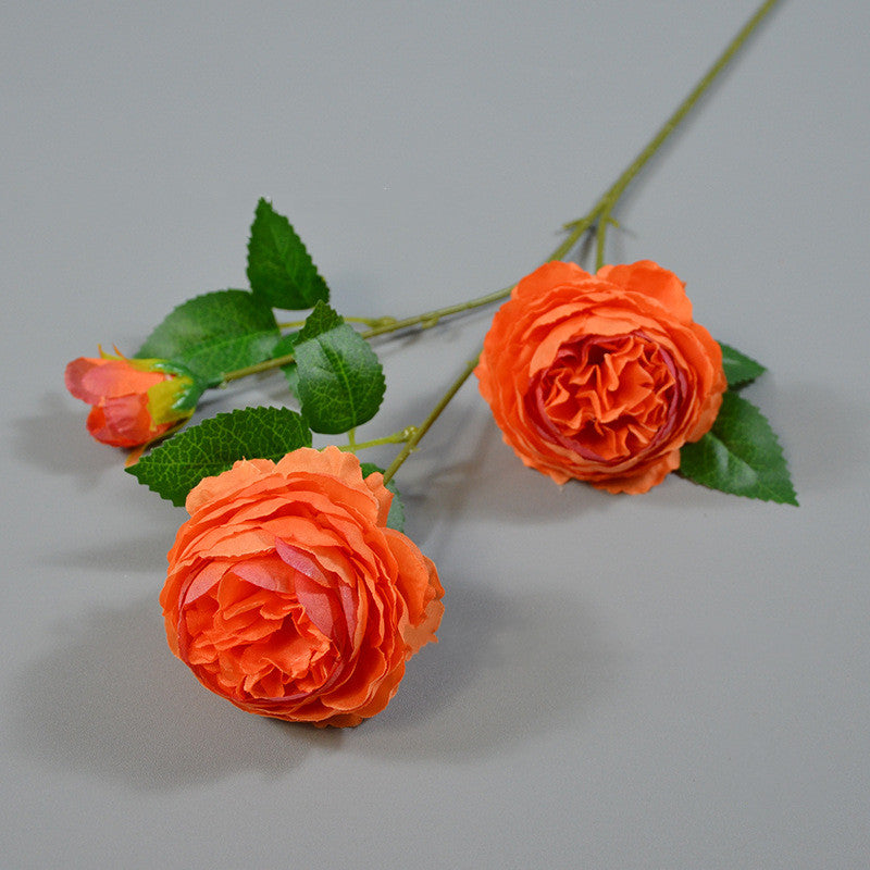 23 Inch Artificial Peony Stems Spray 10 Pcs Faux Silk Flowers Bulk Wholesale