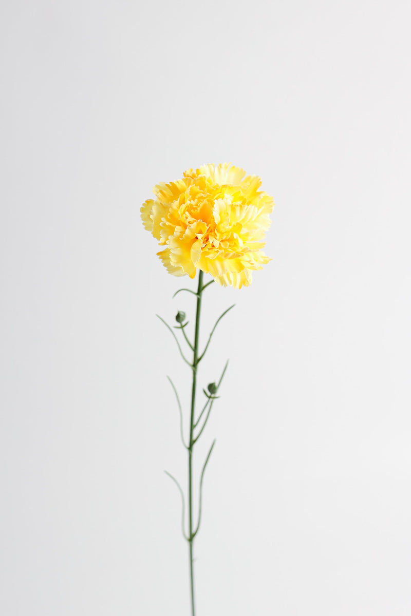 Faux Carnations 19 Inch Artificial Silk Flowers 6 Stems