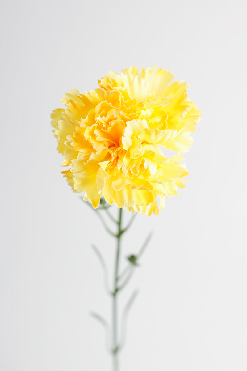 Faux Carnations 19 Inch Artificial Silk Flowers 6 Stems