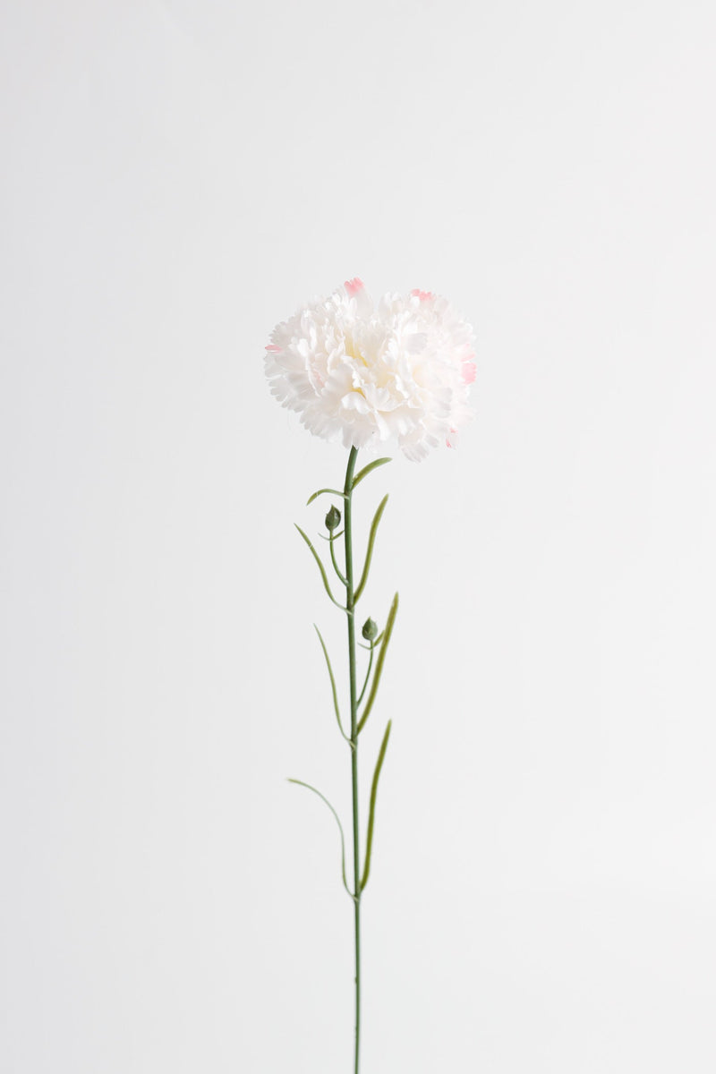 Faux Carnations 19 Inch Artificial Silk Flowers 6 Stems