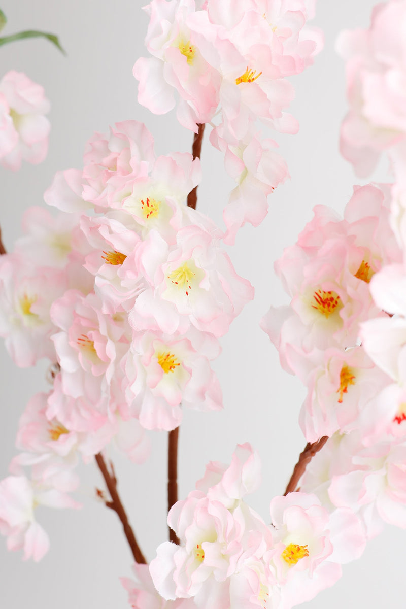 30 Inch Cherry Blossom Branches, 10 Pcs Pink Artificial Silk Flowers