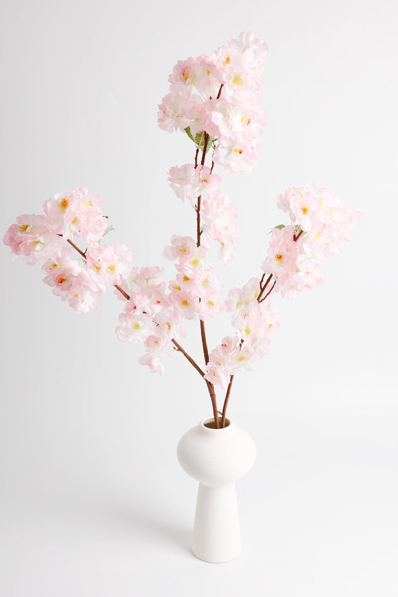 30 Inch Cherry Blossom Branches, 10 Pcs Pink Artificial Silk Flowers