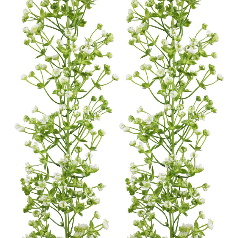 68 Inch White Artificial Baby's Breath Garland Gypsophila Flower Vine Bulk Quantity